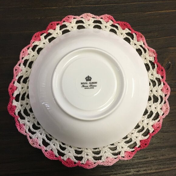 Royal Albert 'Congratulations 25th' Silver Filigree Porcelain Teacup & Saucer - Picture 5 of 11